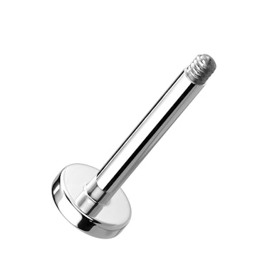 Irto labret tappi titaanista