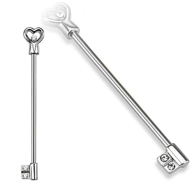 Industrial barbell avaimen muodossa