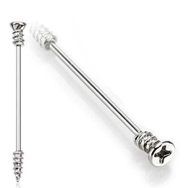 Industrial barbell ruuvi designilla