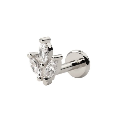 Push-in-labret markiisikivillä