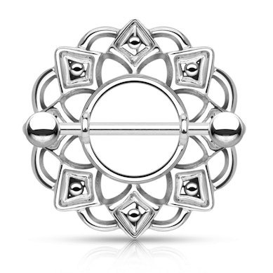 Nännikoru shield pitsimäisellä designilla