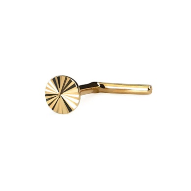 Nenäkoru 14K kullasta timanttihiotulla designilla