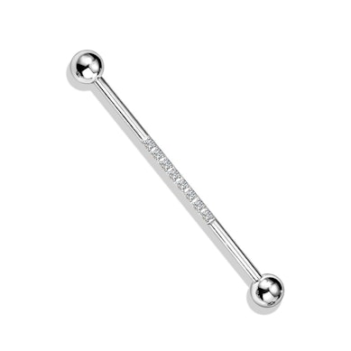 Industrial barbell jalokivirivillä