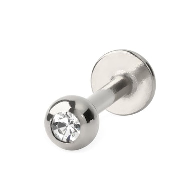 Labret – zirkonia tynnyri-istutuksella