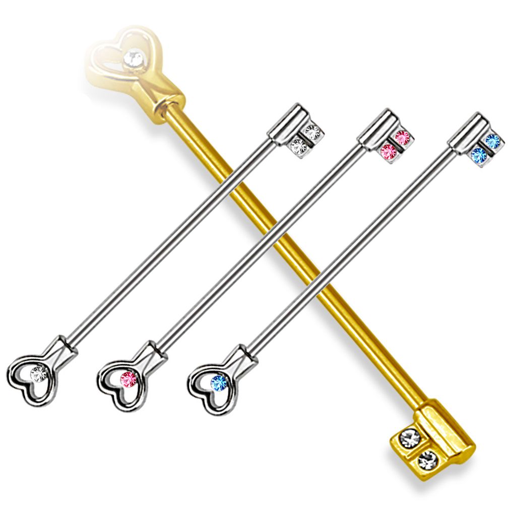Industrial barbell avaimen muodossa