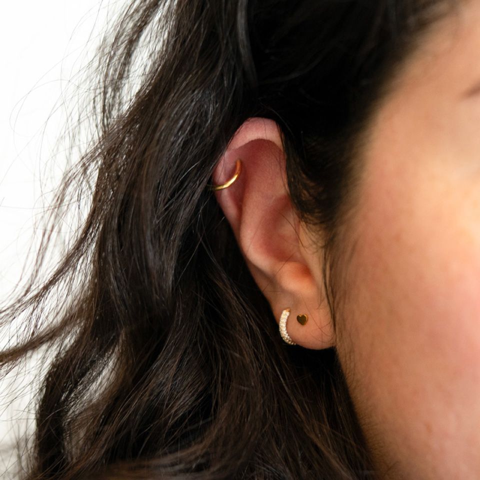 Labret sydändesignilla