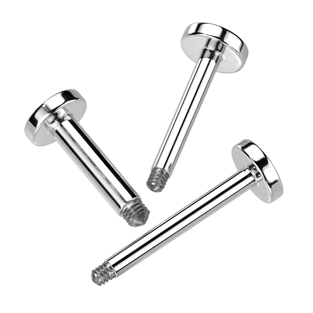 Irto labret tappi titaanista