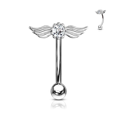 Bananabelli enkelin siivillä ja jalokivellä