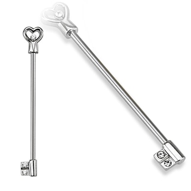 Industrial barbell avaimen muodossa