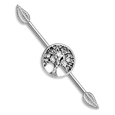 Industrial barbell elämänpuulla