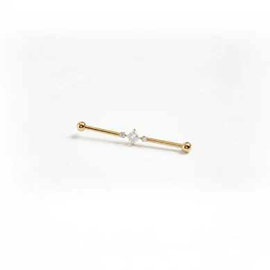 Industrial-titaanibarbelli neliökorukivellä