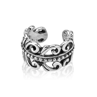 Ear cuff kierre kuvioilla