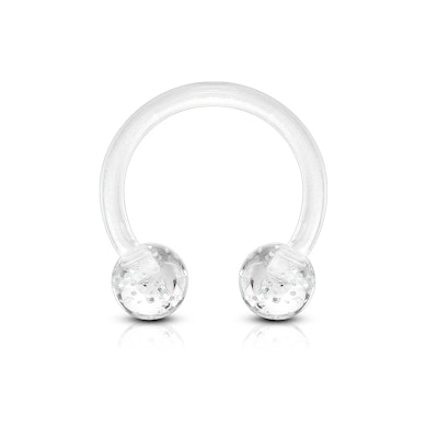 Hevosenkenkä akryyli glitteripalloilla