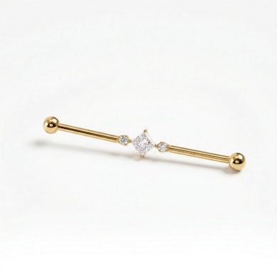 Industrial-titaanibarbelli neliökorukivellä