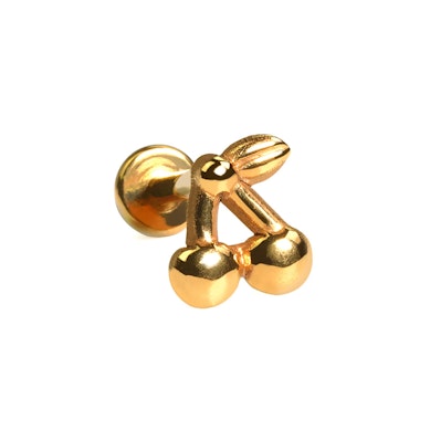 Flat back titaanilabret - Kirsikka