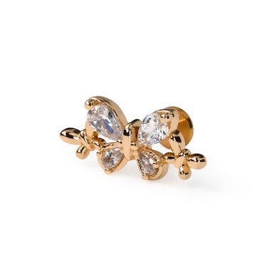 Labret kolmella perhosella