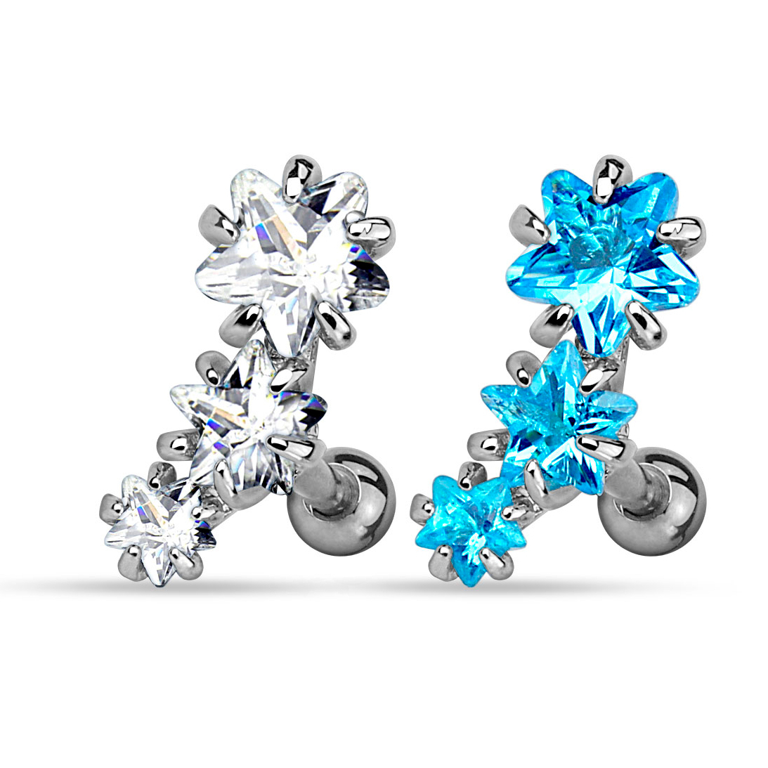 Helix koru kolmella tähdellä