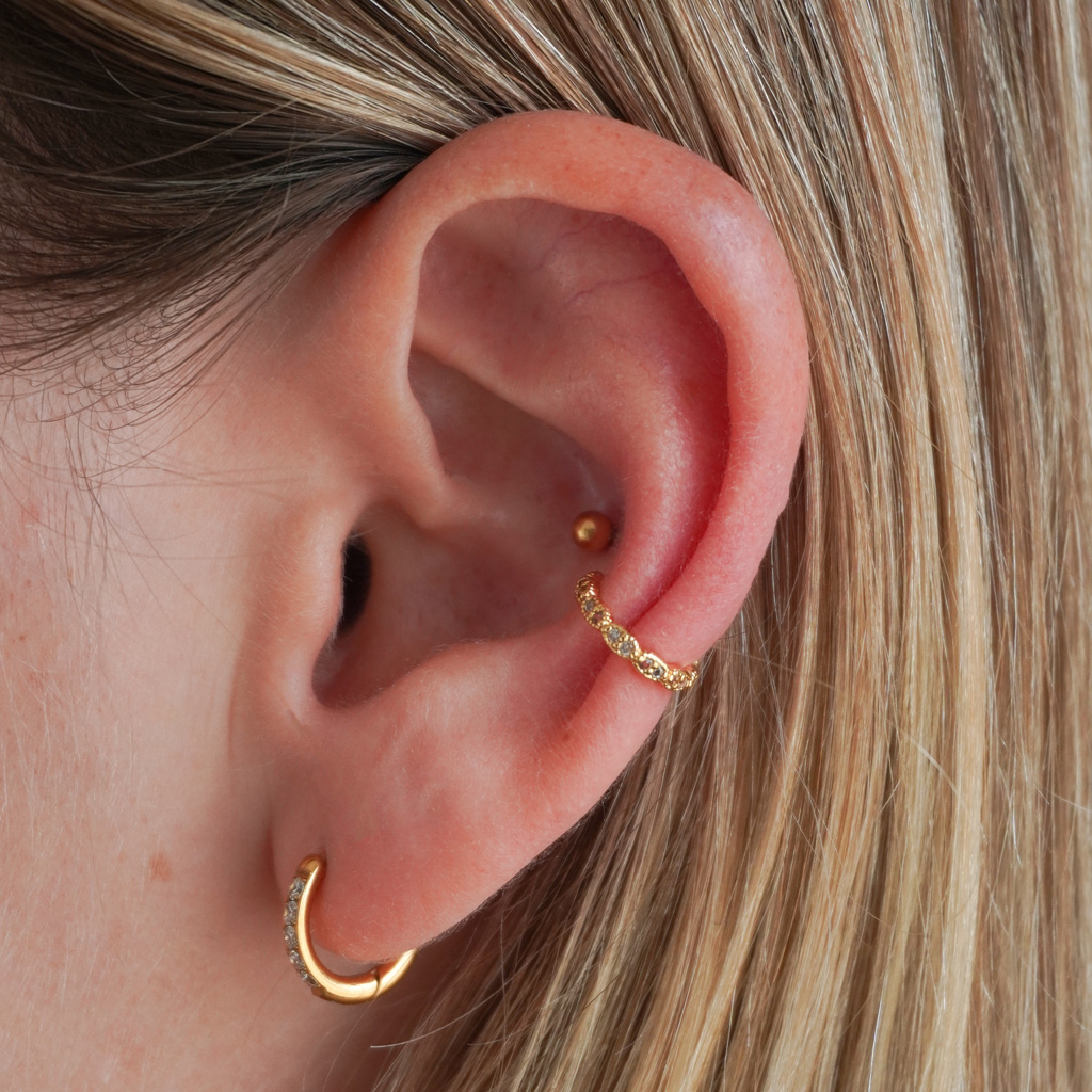 Siro earcuff korukivipareilla