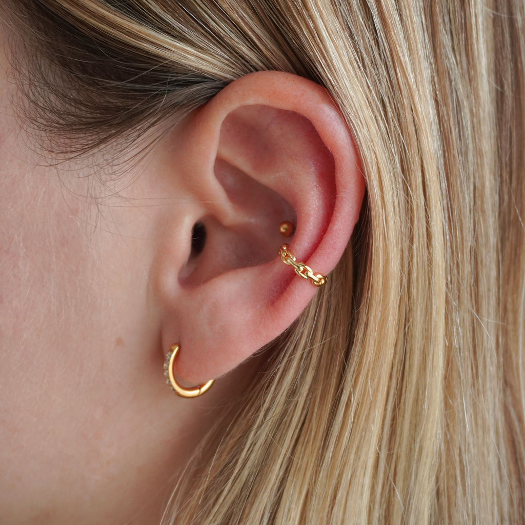 Earcuff ketjudesignilla