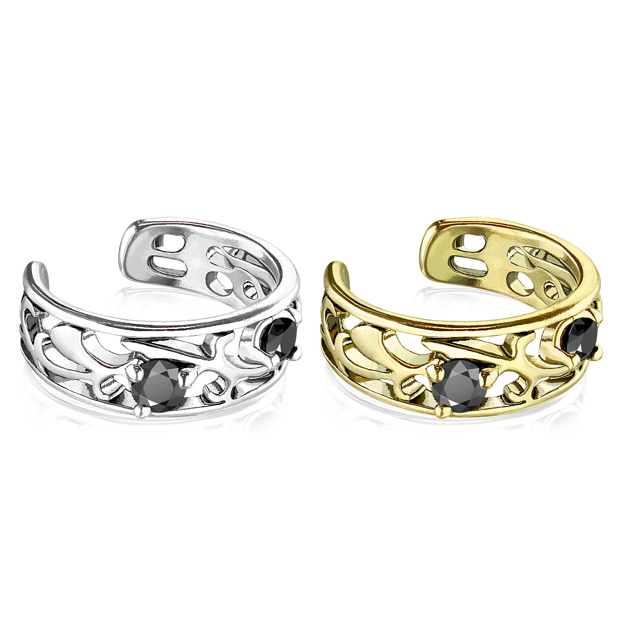 Earcuff filigraanikuviolla