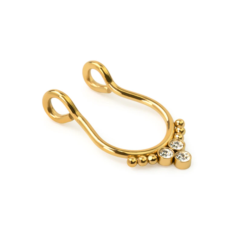 Fake-septum-rengas – kivirypäs