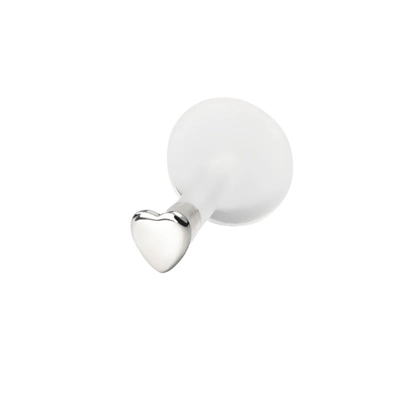 PTFE-labret 14K kultasydämellä-14K valkokulta / PTFE