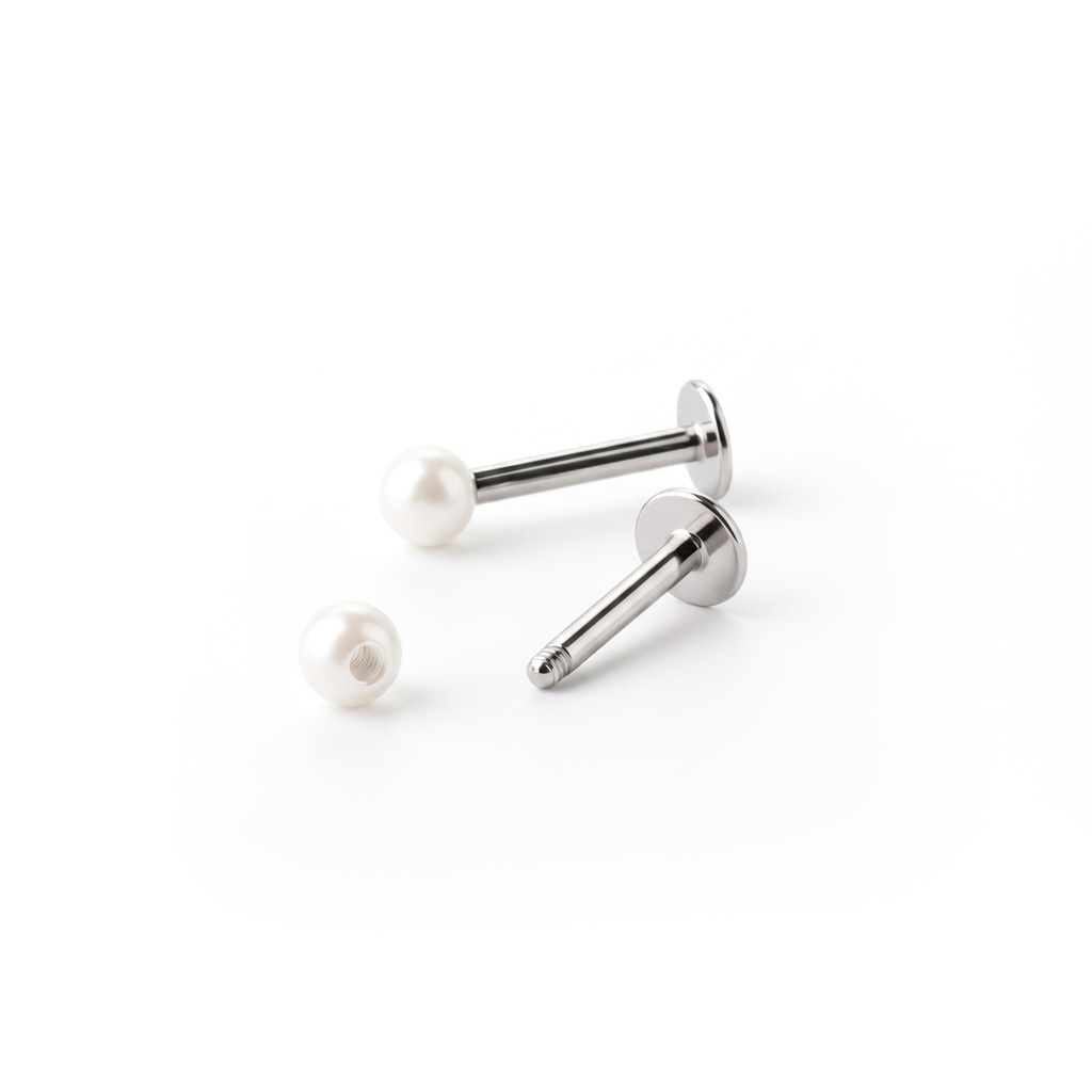 Labret akryylikuulalla monissa väreissä