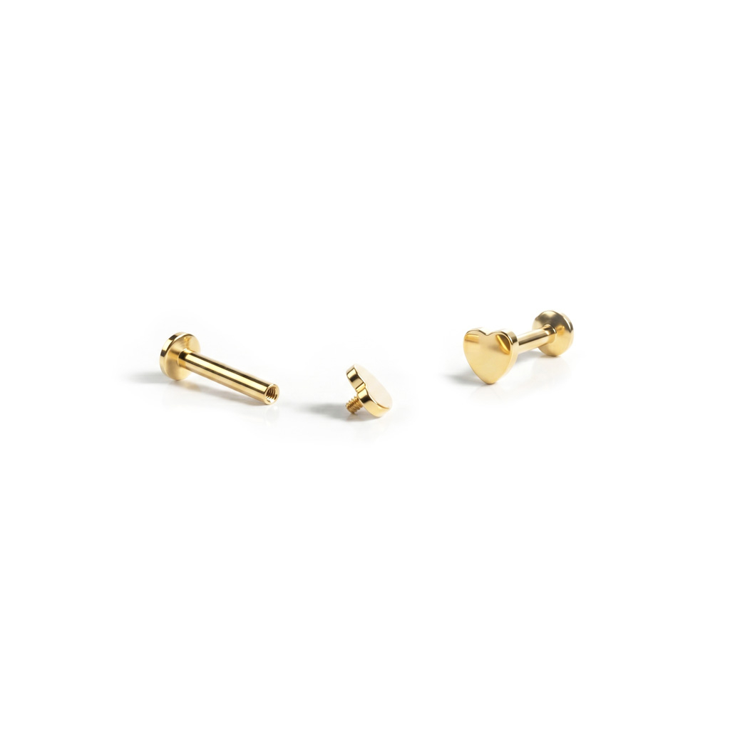 Labret sydändesignilla