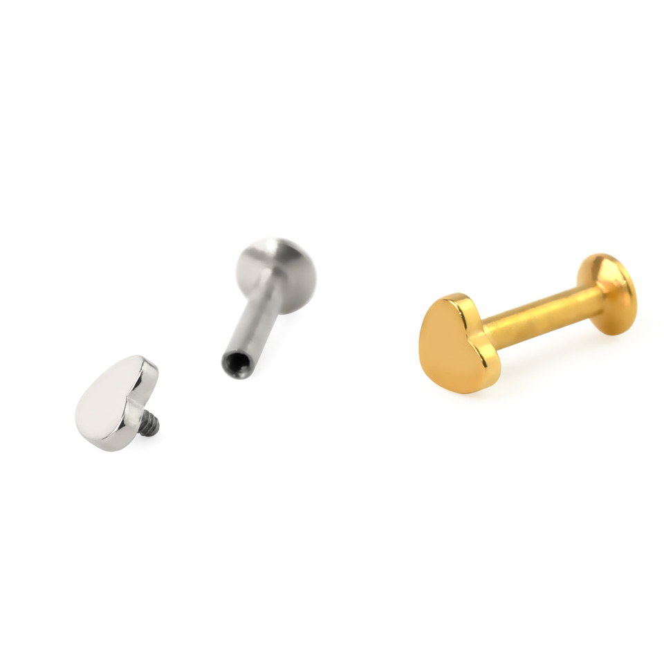 Labret sydändesignilla