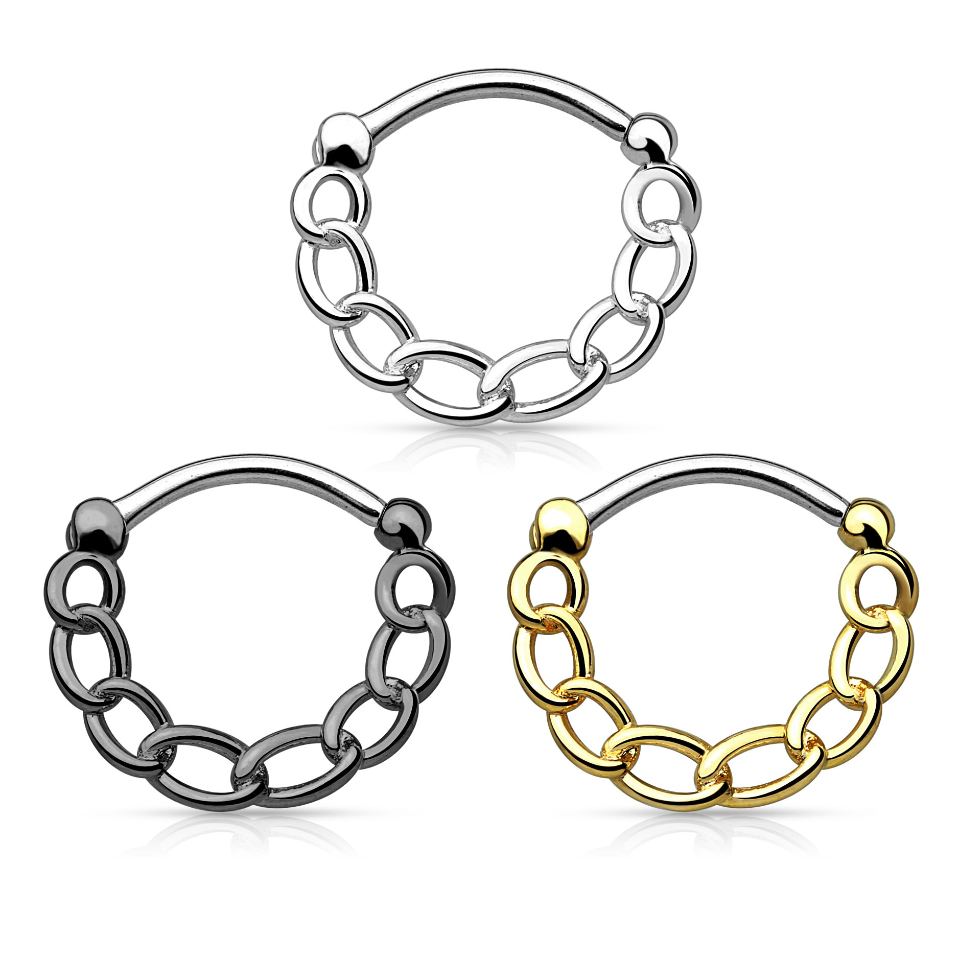 Septum clicker ketjulla