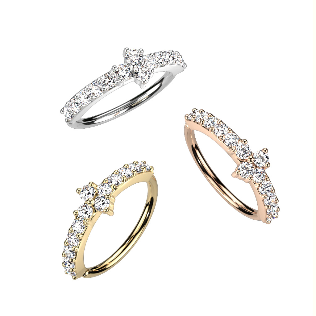 Taivutettava rengas – kivijono ja keskikolmio