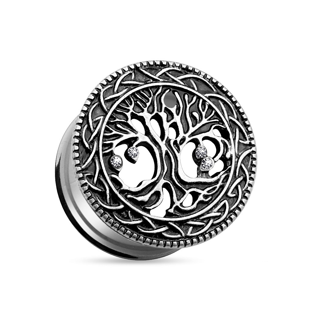 Tunneli kirurginteräksestä elämänpuulla